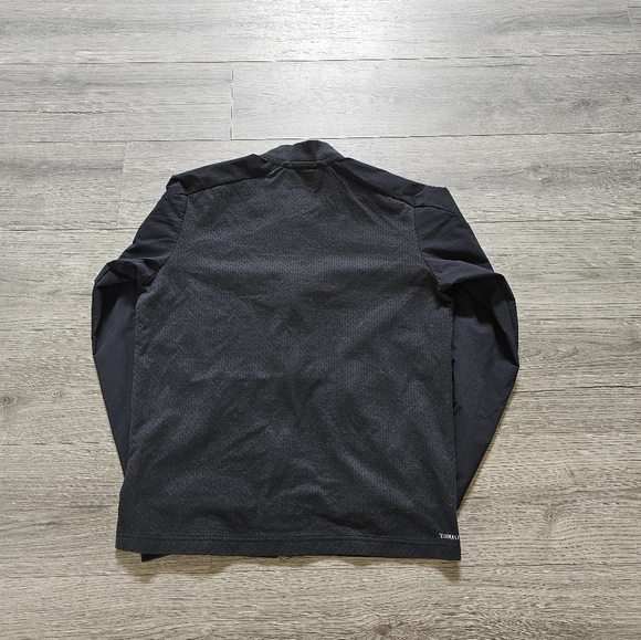 Adidas Kansas Jayhawks Climalite Zip Up Warm Up Jacket Mens Medium - Picture 4 of 5